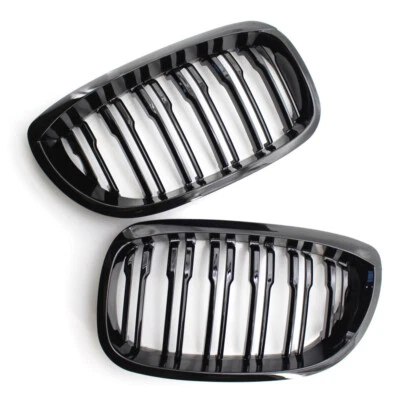 Bumper Double Line Grille For BMW E46 2 DOORS (NOT FIT M3 Models) 2003-2006 - Image 1 of 4