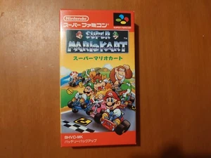 Super Mario Kart Cart w/box manual Nintendo Super Famicom - Picture 1 of 11