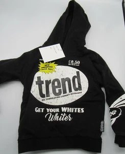 Loud Apparel london black boys hoodie 3 yr old - Picture 1 of 3