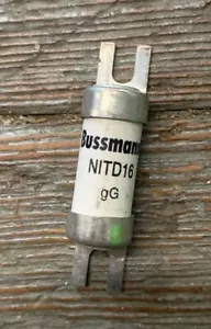 COOPER BUSSMANN NITD16 FUSE 16A 550VAC - Picture 1 of 3