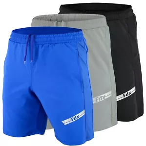 FDX MEN'S ACTIVE DRY GYM, BODYBUILDING, TRAINING, RUNNING, SHORTS,WORKOUT PANTS - Picture 1 of 13