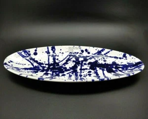 Canvas Home Gerona Fischschale Blue Splatter Made in Spain - Bild 1 von 12