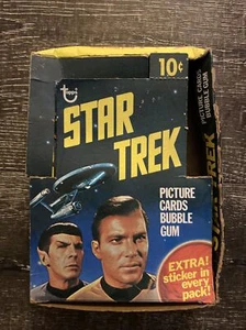 1976 Topps Star Trek Picture Cards Leerkarton RAR - Bild 1 von 4