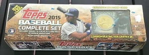 2015 Topps Baseball Trading Cards Factory Sealed Set Griffey Medallion NEW - Picture 1 of 1