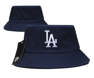 LA Dodgers Cotton Bucket Hat Adult Size Large NWT - Image 1 of 4