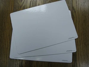Pupil Whiteboards Plain 3mm Thick Dry Wipe Erase Teach Aid Literacy Numeracy - Picture 1 of 1