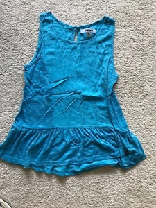 DKNY Turquoise Sleeveless Shirt in Girls Size XL - Picture 1 of 1