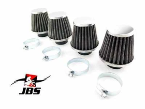 SUZUKI GS750E 1985 JBS PERFORMANCE 54mm CHROME POD AIR FILTER CLEANER SET OF 4 - Bild 1 von 3