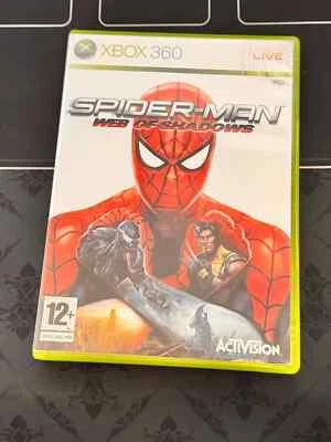 XBOX 360 GENUINE SPIDER-MAN WEB OF SHADOWS GAME TESTED INC MANUAL - Image 1 of 4