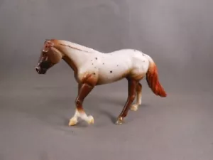 Rare Breyer Stablemates World of Horses Reeves Appaloosa Horse 4.25" PVC Figure - Picture 1 of 8