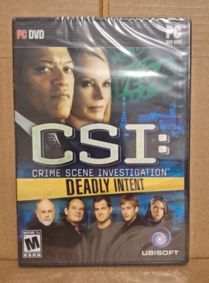 CSI: Crime Scene Investigation - Deadly Intent (PC, 2009) - New / Sealed - Image 1 of 3