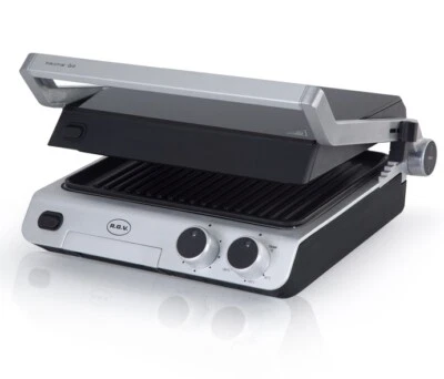 RGV Bistecchiera elettrica Industrial Grill Contact piastra antiaderente Rotex - Immagine 1 di 4