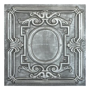 Suspended Ceiling Tiles PVC Faux Tin Painting Panel PL15 Antique tin 10pcs - Picture 1 of 20