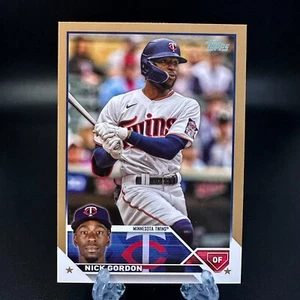 2023 Topps Nick Gordon Gold /2023 #357 Minnesota Twins - Picture 1 of 2