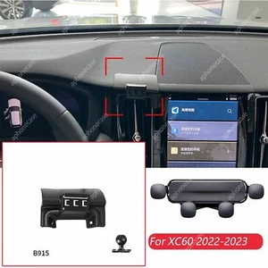 Phone Holder Mount For Volvo XC60 2022-23 Dashboard Air Vent Phone Stand Kit - Imagen 1 de 9