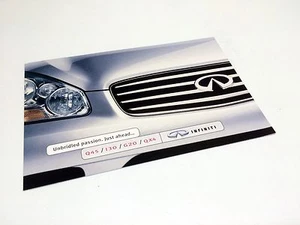 Brochure linea completa Infiniti QX4 I30 2002 Q45 G20 2001 - Foto 1 di 1