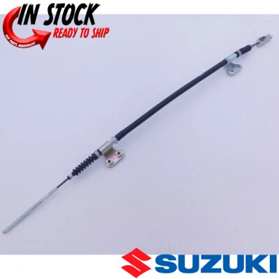 CABLE FRENO TRASERO 1987 - 2006 SUZUKI LT80 LT 80 QUADSPORT ATV OEM 58510-40B00 NUEVO Foto 1 de 4
