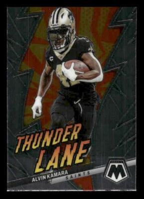 2023 Panini Mosaic #TL-AK Alvin Kamara New Orleans Saints - Image 1 of 2