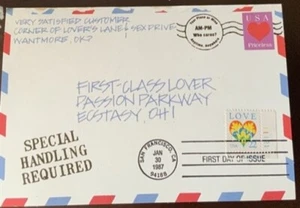 Tarjeta de felicitación HNLP Hideaki Nakano 2248 amante de primera clase Passion Parkway en blanco14 - Imagen 1 de 3