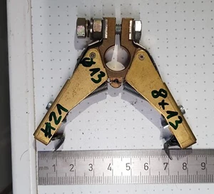 Kohlebürstenhalter Bürstenhalter 13×8 Schleifringkörper Doppelschenkel DDR Neu - Bild 1 von 1