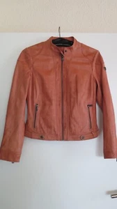 Damen Gipsy Lederjacke neu 36/38 apricot - Bild 1 von 5