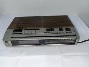 GENERAL ELECTRIC 7-4634 Vintage 1980s Digital FM/AM Clock Radio Alarm - Working - Picture 1 of 5