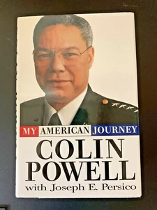 MY AMERICAN JOURNEY - COLIN POWELL SIGNIERTES AUTOGRAMM 1. AUSGABE STAUBJACKE JSA - Bild 1 von 5