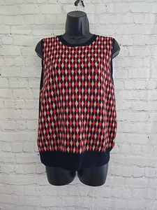 J. Maglione Crew leggero lana merino maglia gilet donna XL silenzioso lusso - Foto 1 di 6