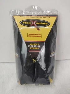 FlexXsolate Sz M Muscle Isolation Straps Grip-Free Lifting Bodybuilding Workout - Picture 1 of 4