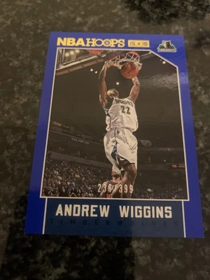 2015-16 Panini NBA HOOPS #155 ANDREW WIGGINS............ONLY 236/399 - Image 1 of 2