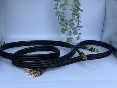 Monster 2cv High Resolution DVD Component Video Interconnect Cable with RCA - Image 1 of 4