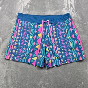 Bañador Chubbies Hombre 36 Azul Rosa Amarillo Retro Estampado Geométrico Sin Forro - Imagen 1 de 12