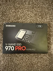 Samsung 970 Pro MZ-V7P1T0 1TB M.2 Internal Solid State Drive SSD MZVKB1T0HALR - Afbeelding 1 van 3