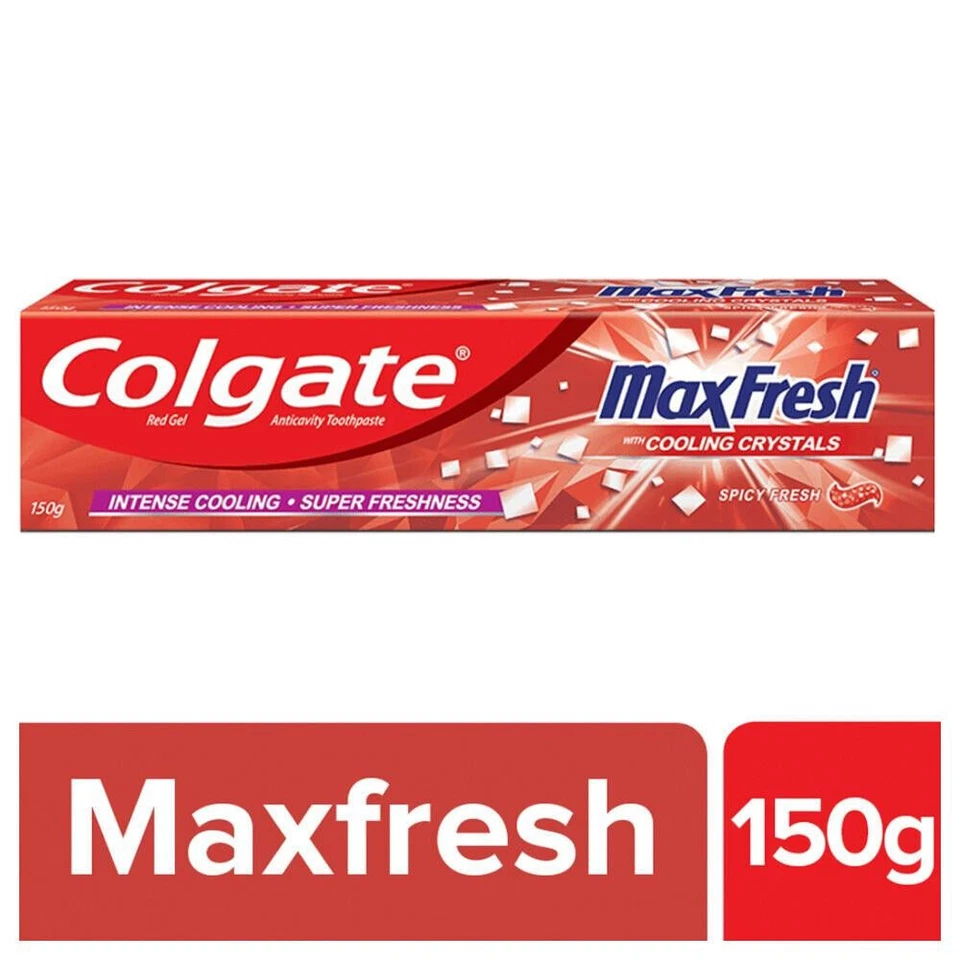 Colgate Max Fresh Anti-cavity Toothpaste Gel, Spicy Fresh - 150Gm -Free Ship - Image 1 of 4