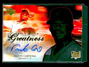 Fausto Carmona 2006 Upper Deck Future Stars #94 Auto - Picture 1 of 2