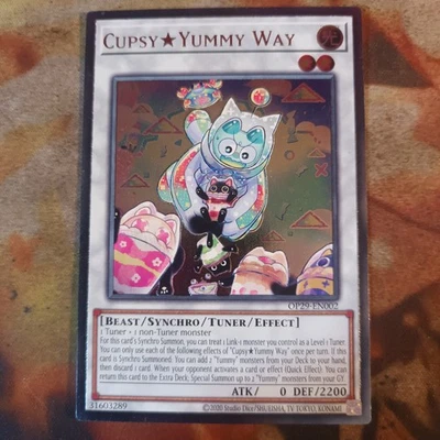 YuGiOh! Cupsy Yummy Way OP29-EN002 Ultimate Rare - Image 1 of 2