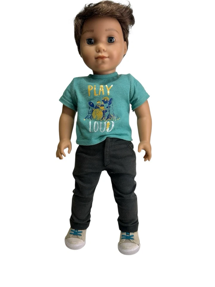 Muñeca American Girl Logan Everett primer niño retirado 18" Foto 1 de 4