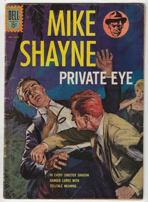 Mike Shayne Private Eye #2 1962 Dell Comic Book VG+ condition - Image 1 of 2