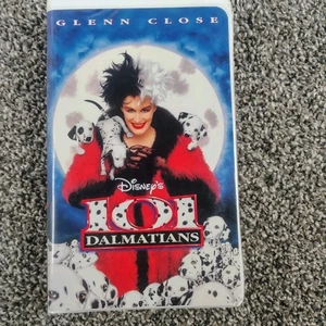 Glenn Close 101 Dalmatians VHS Clamshell Movie Film Disney - Imagen 1 de 3