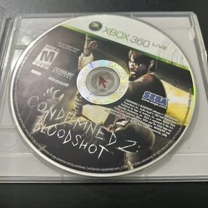 Condemned 2: Bloodshot (Microsoft Xbox 360, 2008) - Disco solo probado - Imagen 1 de 2