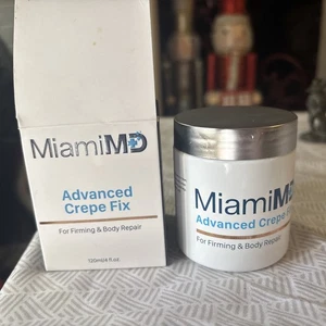 Miami MD Advanced Crepe Fix Creme Straffende Körperreparatur 120ml 4 oz VERSIEGELT - Bild 1 von 4
