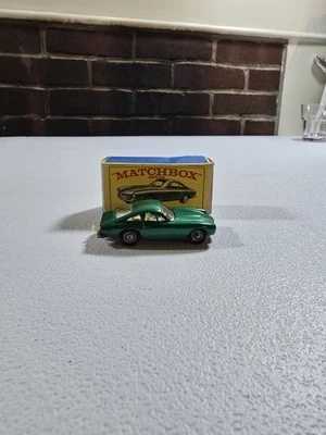 Vintage Lesney MATCHBOX 75 VERDE - FERRARI BERLINETTA - con scatola originale - Immagine 1 di 4