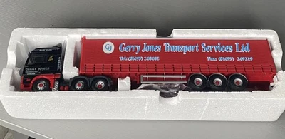 L@@K 1:50 GERRY JONES MAN TGA XXL 6x2  & CURTAIN SIDE TRAILER CC13412 corgi wsi  - Image 1 of 4