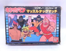Bandai Kinnikuman Muscle Tag Match Software Famicom