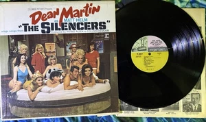 1966 DEAN MARTIN as Matt Helm THE SILENCERS Mono Original Soundtrack LP VG+ - Picture 1 of 6
