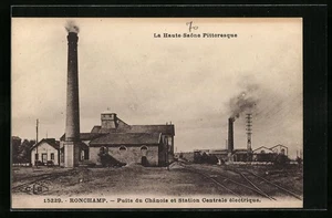 CPA Ronchamp, Puits du Chânois et Station Centrale électrique - Picture 1 of 2