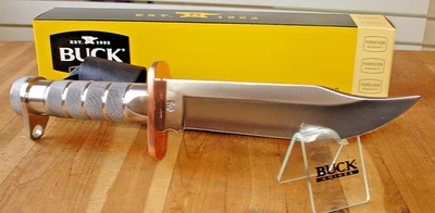 CUCHILLO BUCK PERSONALIZADO JOE HOUSER 124/184 HÍBRIDO 3V MANGO FRONTIERSMAN BUCKMASTER Foto 1 de 4