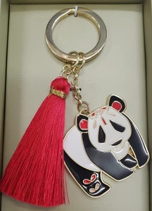 Panda Keychain Keyring | Enamel with Tassel - Picture 1 of 1