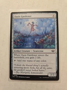 Oasis Gardener - Outlaws of Thunder Junction - LP - Común - Criatura artefacta - Imagen 1 de 1