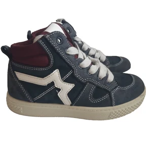 Primigi Italy Pby 83929 Stivali Scarpe da Ginnastica Sneaker Blu Pelle... - Foto 1 di 9